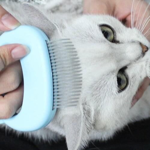 Pet Cat Dog Massage Comb Shell Comb Grooming Hair Removal Shedding Cleaning Brush Remove Loose Hairs Cats Pet Cleaning Supplies