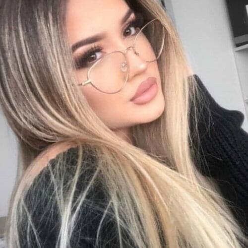 2021 New Cat Eye Glasses Frame Women Brand Designer Cateye Optical Eyeglasses Ladies Fashion Retro Clear Glasses