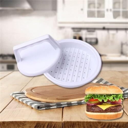 NEW Beef Hamburger Mold US Kitchen Burger Cooking Grill Plastic Press Maker