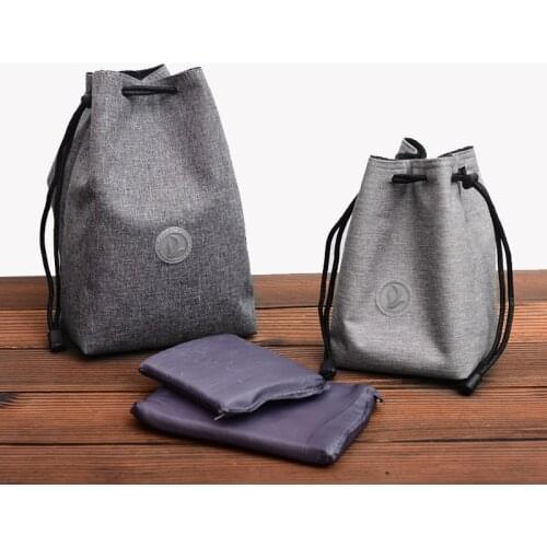 Professional Drawstring Camera Bag Insert Pocket Lens Pouch Dust Proof Cover Bag Protector for Camera Nikon Canon DSLR Cameras