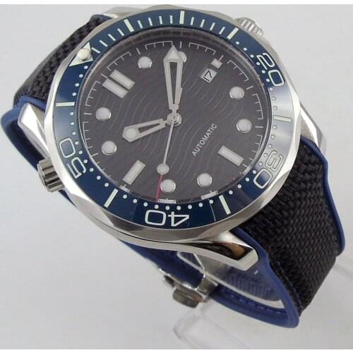 41mm Luxury Brand Analog sports Men Watches Black Dial Fashion Creative Automatic Luminous Wristwatch Male Clock