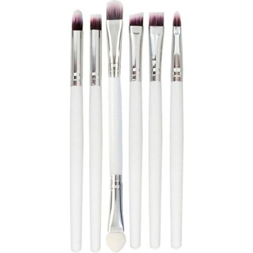 High Quality 6PCS/Set Makeup Brush Eyeshadow Brushes Eyebrow Eyeliner Concealer Lip Brush Make Up Set Cosmetic Tool Kit