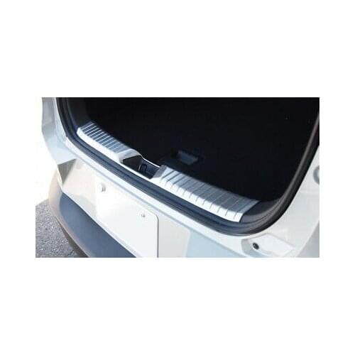 Stainless Inner Rear Bumper Protector Sill Trim 1pcs For Mazda CX-3 2015 - 2019