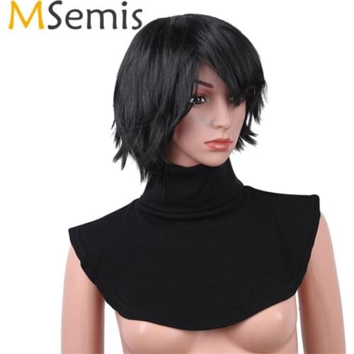 Womens Fake Collar Half Top Collar Faux Turtleneck Neck Collar for Women Dickey False Mock Blouse Half Top Collar Neck Cover