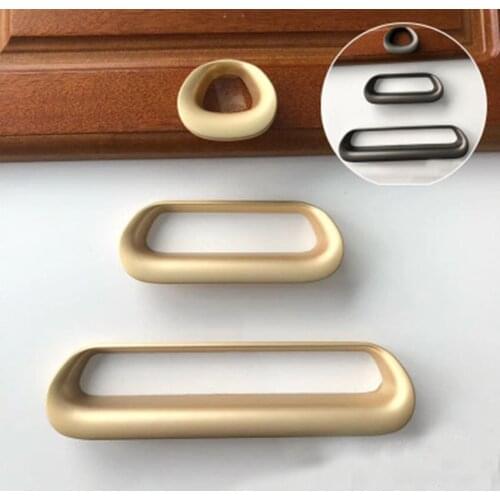 32 96 160mm modern simple pearl black drawer tv cabinet cupboard knob pull matte gold kitchen cabinet dresser door handle