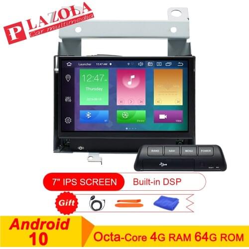 7" IPS SCREEN Android 10 1Din Car Radio GPS Multimedia Player for LAND ROVER Freelander 2 2007 2008 2009 2010 2011 2012 DSP WIFI