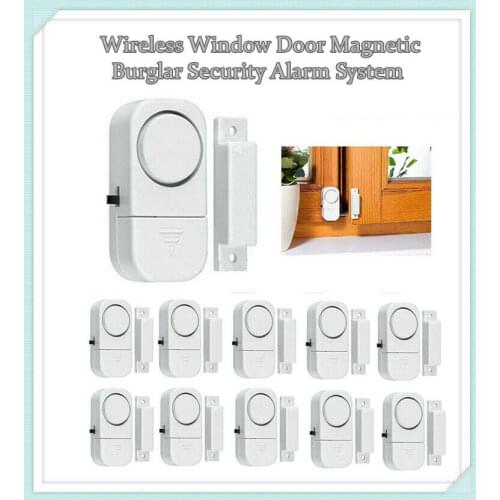 Wireless Entry Alarm Home Security Door Window Magnetic Sensor Auto Dial Burglar