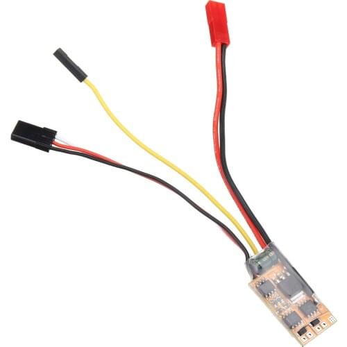 2S 3S Two-way 6Ax2 Brushed ESC with 5V 1.5A BEC for 1020 8520 720 N30 N20 Coreless Motor RC FPV Drone Tiny Whoop Airplane