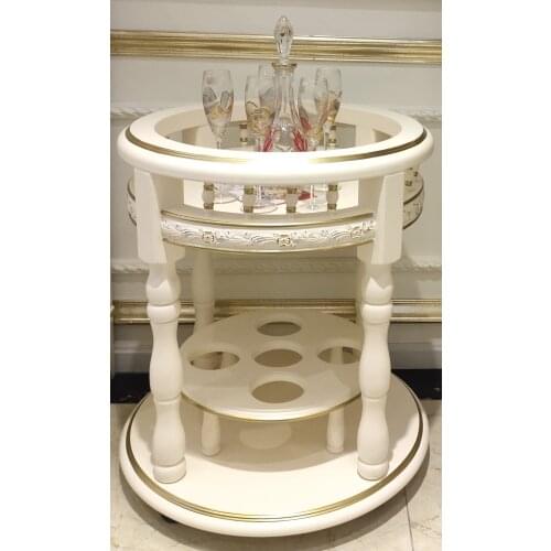 Round wine rack classic dining-table funiture China custom Furniture