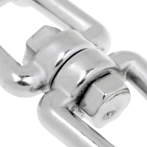 M10 Chain Anchor Swivel Jaw - Marine 304 Grade Stainless Steel
