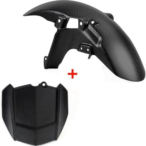 New Carbon Fiber Motorcycle Rear Fender & Front Fender Mudguard Hugger 100% Real For YAMAHA XSR900 XSR 900 2017 2018 2019 2020