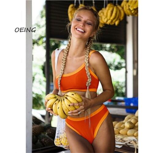 Оранжевые купальники OEING China At AliExpress