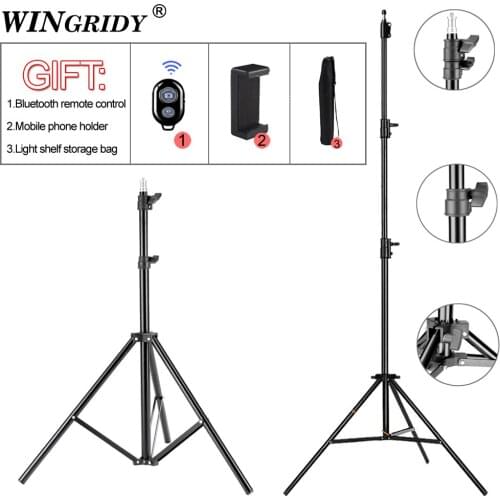 78cm 120cm Light Stand Photography Studio Adjustable Photo Tripod For Camera Photo Lamp Bracket Holder Softbox