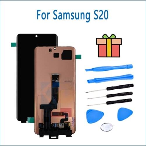 LCD Touch Screen For Samsung Galaxy S20 G980F Mobile Phone LCD Display Replcement