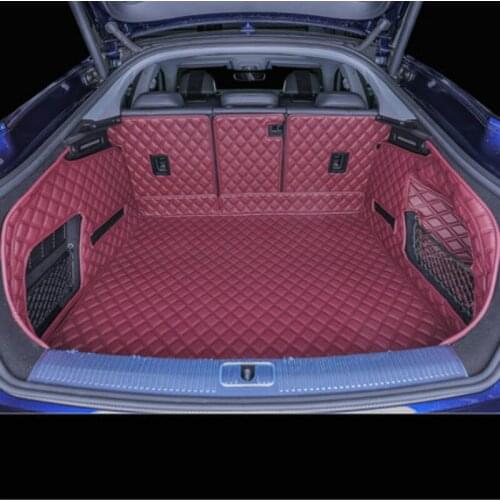 Special Full Covered Waterproof Durable Non Slip Car Boot Mats for Audi A4 A5 A7 Q2 Q3 Q7 A8L Q8 Q5L Trunk Carpets
