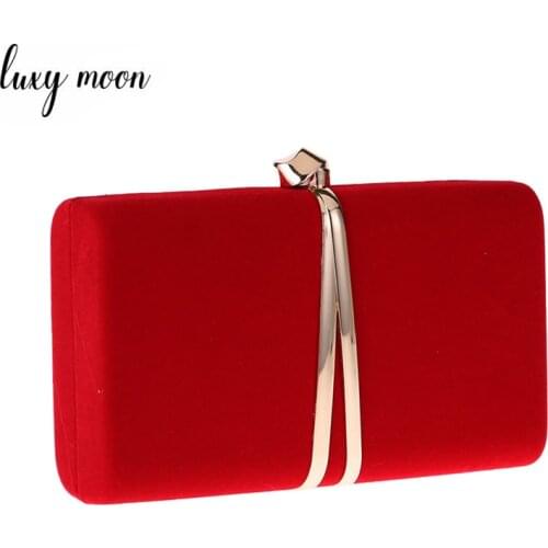 Luxy Moon Womens Evening Clutch Bag Vintage Ladies Hand Bag Wedding Party Purse For Bridal Fashion Chain Shoulder Bag ZD1522