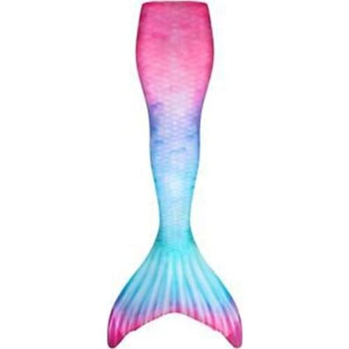 2021 High-end Fashion Mermaid Tail Adult Womens Swimwear Parent-child Childrens Performance Costumes Installed With Fippers