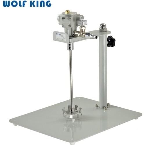 WolfKing 1 Gallon Agitator Machine,Paint Mixer,Piston 0.026 HP, Liquid Mixing Stirring Machine,Mini Pneumatic Industrial Mix