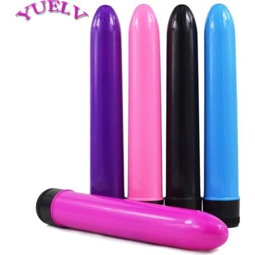 YUELV 7Inch Multi-Speed Mini Bullet Dildo Vibrator For Women Waterproof G-spot Climax Vibrating Massager Vibrator Adult Sex Toys