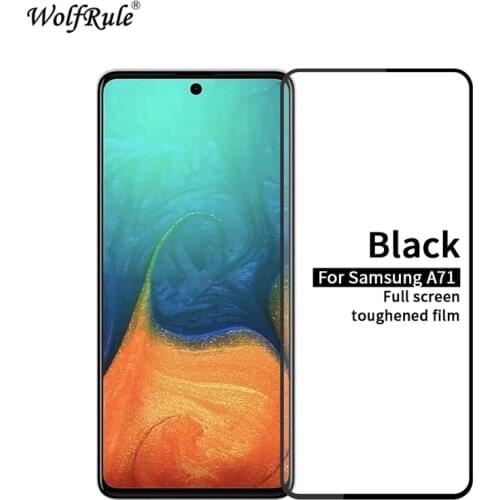 Tempered Glass For Samsung Galaxy A71 Glass 9H Hard Full Glue Glass for Samsung A71 Screen Protector For Samsung A71 Glass 6.7