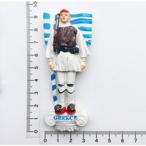 Athens, Greece Lysikrates Monument Traditional Costumes, Traveling Souvenirs, Magnetic Stickers, Fridge Magnets