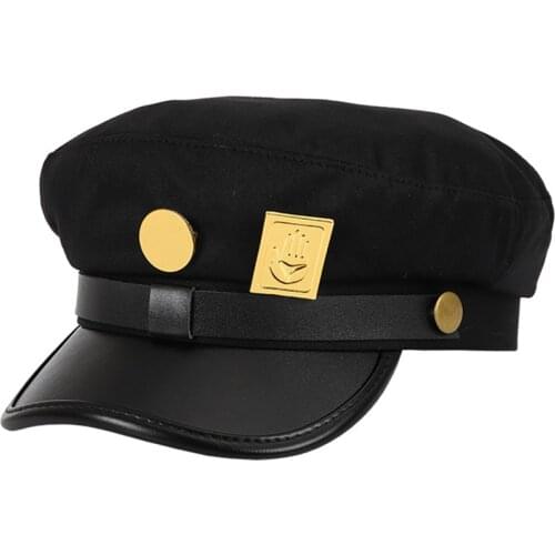 JoJos Bizarre Adventure Baseball Cap Sun Hat Sorajo Jotaro Fisherman Hat Cosplay Fashion Hat Halloween Student Hat Party Gloves