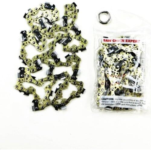 16" Metal Chainsaw Chain For 16 Inch Chain Saw Bar Pitch 3/8 Inch Gauge For Electric Saw