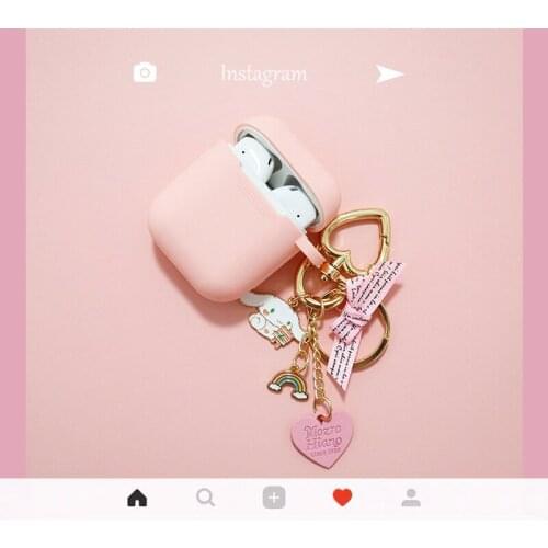 Cute Rabbit Gifts Earphone Case For Airpods 2 1 Case Pro3 Cute Silicone Bluetooth Wireless Protective Cover For Airpods 2 Shell