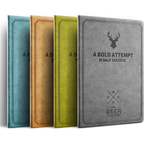 Cute Deer Pattern PU Leather Tablet Case for iPad 2 3 4 Tablet Flip Stand Magnet Smart Sleep Wake Up Cover for iPad 2 3 4 Case