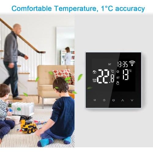 AYM-ME88H-WIFI ThermometerThermostat Digital Temperature Controller APP Control Electric Underfloor Heating Large LCD Screen