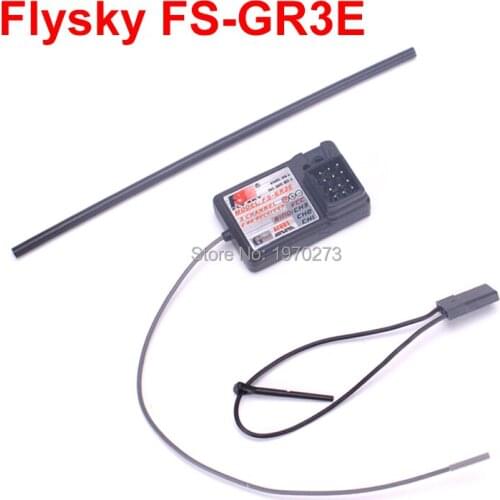 Flysky FS-GR3E 3 Channel 2.4G GR3E Receiver For RC Car Truck Boat FS GT2 GT2B GT3 GT3B GT3C T6 CT6B Transmitter