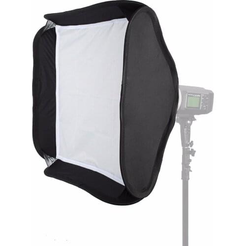 Godox 40 x 40cm/60 x60cm/80 x 80cm Collapsible Diffuser Softbox for S-type Bracket fit Bowens Elinchrom Mount