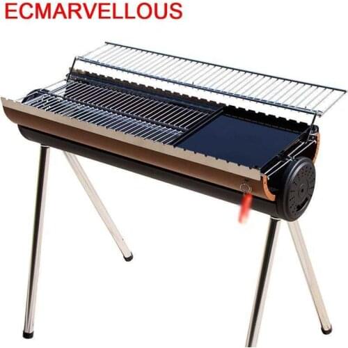 Smoker Asador Grille Gril Grelha Para Churrasco Korean Carbon Charcoal Bbq Parrilla Commercial Churrasqueira Barbacoa Grill