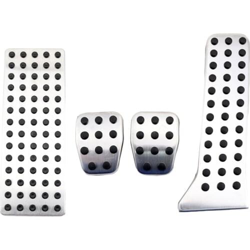 MT Pedal Fit For Mazda 2 3 6 CX3 CX4 CX5 CX9 Accessories Foot Rest Accelerator Brake Fuel Gas Clutch Rest Plate Pad Cover Trim