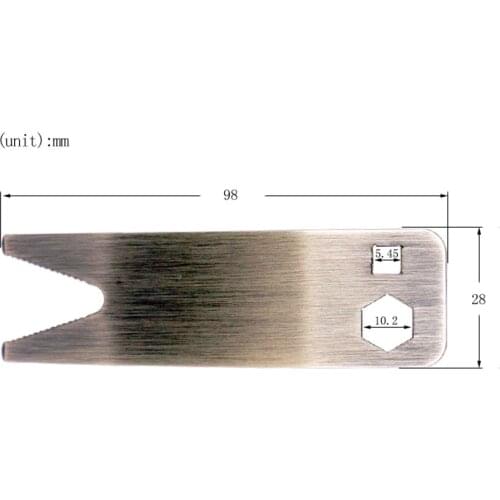 Multi-Tool Stainless Steel Spanner Wrench for Guitar Switch Knob Bushings