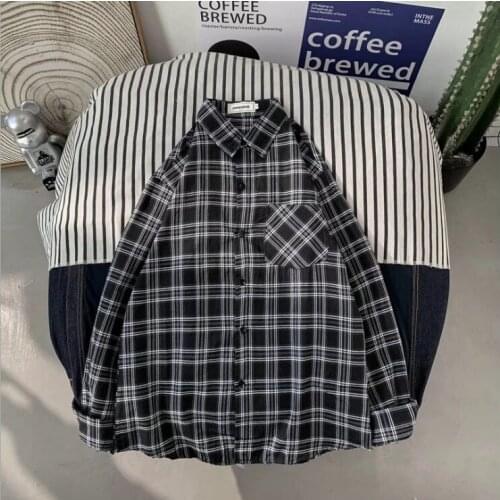 2021 Summer Shirt Mens Short Sleeve Retro Hong Kong Port Hong Kong Wind Brand Wind 59