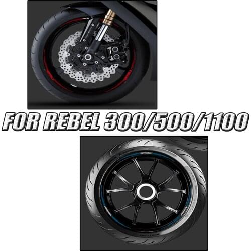 REBEL LOGO stiker For Rebel 300/500 Rebel1100 2017-2021 CMX300/500 Tire sticker Reflective sticker