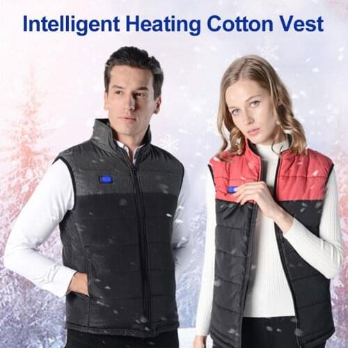 Outdoor USB Charging Warm Heating Clothes Intelligent Dual Temperature Control Heating Vest Electric Heating Vest For People