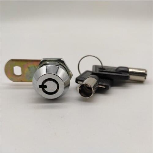 Raylock 17mm tubular key parking meter slot machine touch screen machine cam lock latch