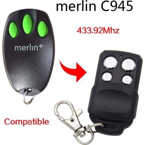 Merlin+ C945 CM842 C940 C943 Plus Replacement Garage Remote MR60 MR600 MR850