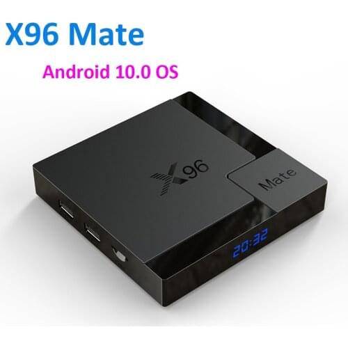 10PCS X96 mate H616 BT5.0 2.4G/5G dual wifi smart Andriod 10.0 TV Box 4k 4G 32G/64G set top box
