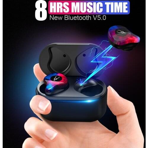 TWS Bluetooth Headset Mini Sports Wireless Bluetooth Headset 5.0 Binaural Stereo Sports Headset Waterproof Earbuds earbuds