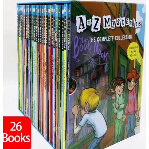 26 Books/sets Childrens English Book Set Childrens Detective Mystery Novels Comic Stories Bedtime Education Books