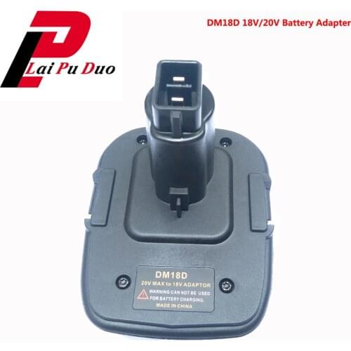 DM18D 18V To 20V Battery Converter Adapter For Dewalt Battery Adapter DC9096 DE9096 DC9098 18V DM18D Battery Li-ion Adapter