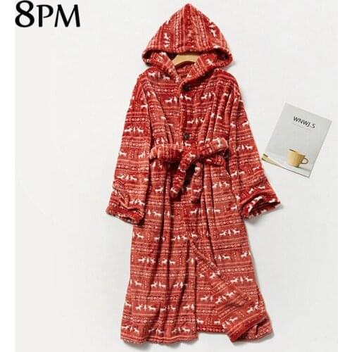 AIDAYOU Women's Plush Robes