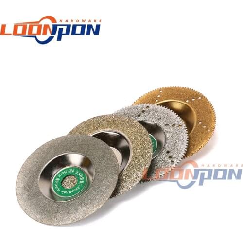 100/125mm Diamond Grinding Disc Electroplate for Jade Marble Tile Glass Angle Grinder Rotary Tool Abrasive Tool 50-150
