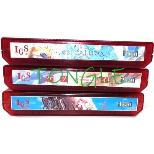 1PCs Used SNK NEO GEO MVS arcade board IGS Pearl of the Orient II PCB 3 games versions for arcade/home game machine