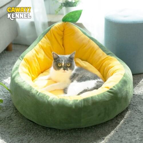 CAWAYI KENNEL Soft Pet House Dog Bed for Dogs Cats Small Animals Products Cama Perro Hondenmand Panier Chien Legowisko Dla Psa