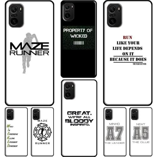 Newt Quotes The Maze Runner For Xiaomi Redmi Note 9 Pro Note8 8T 9S Note 10 Pro Case For Redmi 9T K40 9 9A 9C Cover