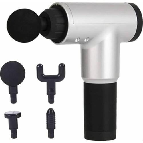 SEZ-NEW muscle massage gun muscle massager for pain 6 adjustable levels 4 massage heads, shipping from Spain